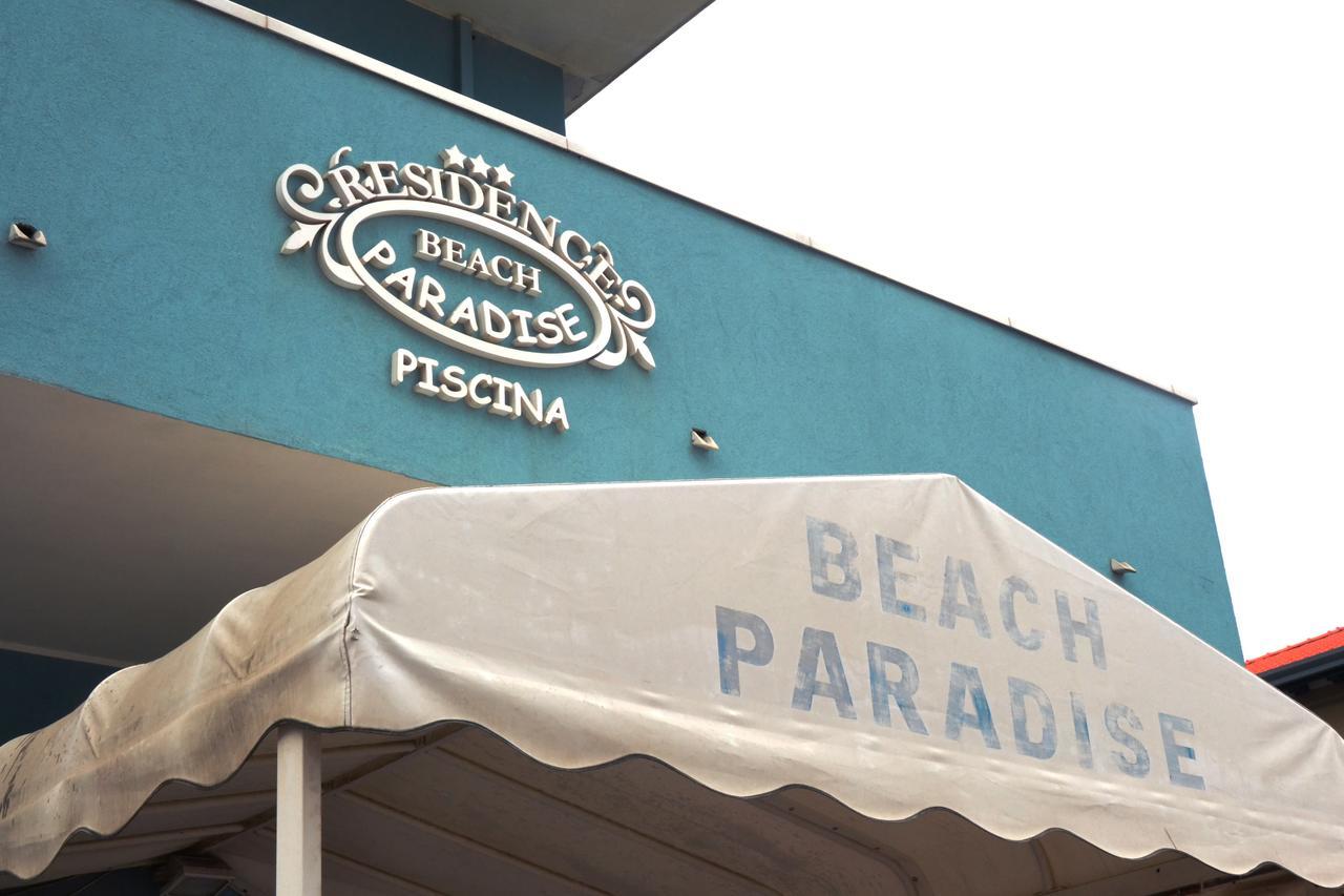 Residence Beach Paradise Rimini Bagian luar foto